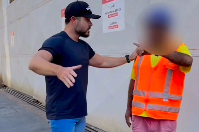 "O senhor é dono da rua?": durante prévias, vereador confronta flanelinhas por cobranças abusivas