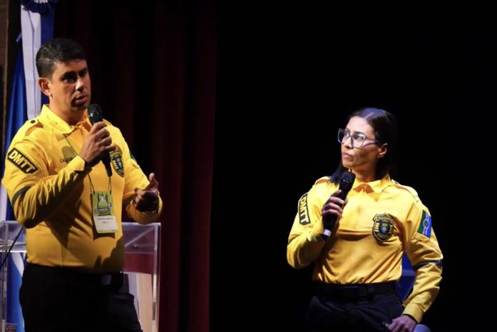 Agentes do DMTT ministram palestra em evento nacional de trânsito na Paraíba
