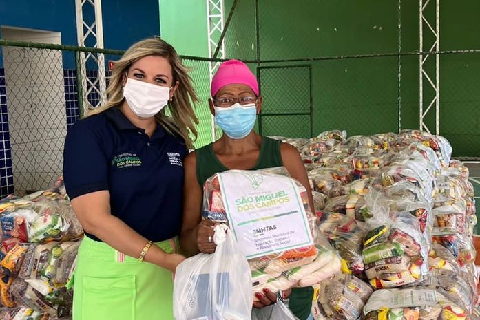 Secretaria de Assistência Social realiza a entrega de mais de 2.500 cestas básicas