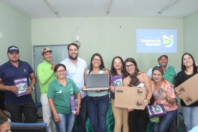 Saúde de Santana do Mundaú intensifica modernização das Unidades e entrega novos fardamentos à agentes