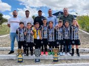Secretário de Esporte recebe equipe campeã do ASA Sub 8 no Maceió Cup Fut7
