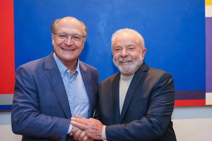 Lula e Alckmin