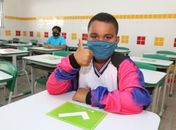Volta às Aulas: alunos da rede municipal retomam atividades seguindo protocolos de segurança