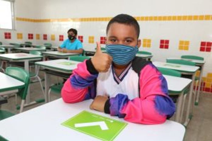 Volta às Aulas: alunos da rede municipal retomam atividades seguindo protocolos de segurança