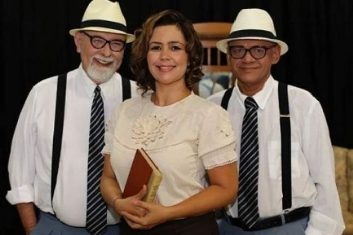 Espetáculo será encenado pelos atores Chico de Assis, Paulo Poeta e Arielene de Castro