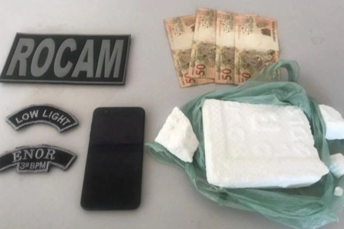 Polícia apreende quantidade de cocaína avaliada em R$ 75 mil em Arapiraca