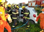 Mais de 3,3 mil atendimentos em acidentes de trânsito foram registrados pelos bombeiros em 2025