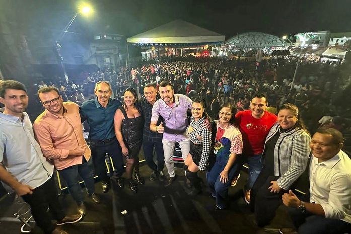 São João de Anadia: multidão lota centro da cidade no encerramento dos festejos
