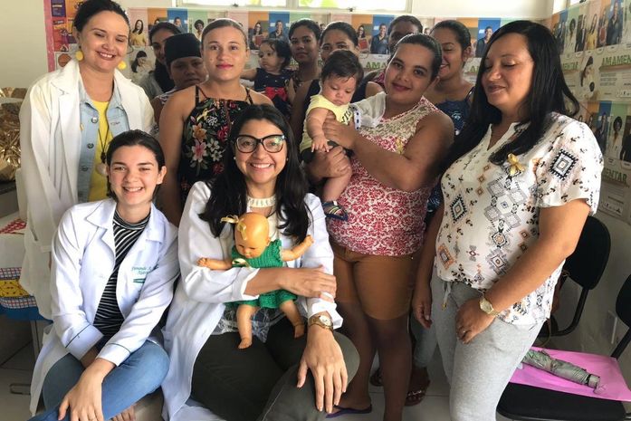 Saúde de Santana do Mundaú promove ações em alusão ao 'Agosto Dourado'