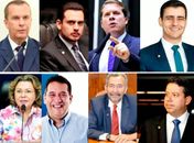 Deputados que compõem a bancada alagoana na Câmara Federal