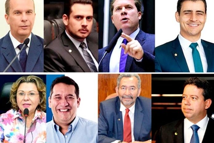 Deputados que compõem a bancada alagoana na Câmara Federal