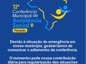 Conferência Municipal de Assistência Social é adiada em Penedo