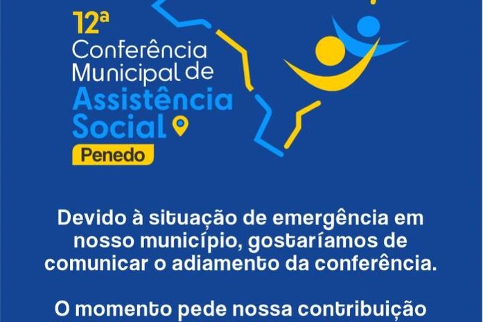 Conferência Municipal de Assistência Social é adiada em Penedo
