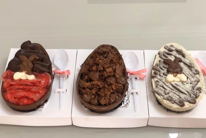 Ovos de páscoa caseiros