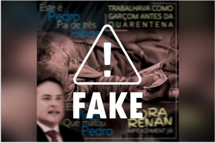 Foto de "garçom" que teria morrido devido à quarentena é falsa