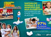 Santana do Mundaú é o 2º município de Alagoas que mais alfabetiza na idade certa