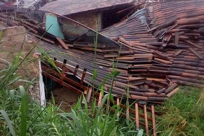 Barreira atinge residência em São Luís do Quitunde
