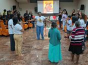 
'Como espaço de resistência da cultura africana, o Quilombo não foi valorizado, na Bienal do Livro e, nem é legitimado no próprio território.'-afirma a Griô do Quilombo Birros
