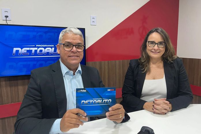 Programa Neto Auto entrevista a fonoaudióloga Laura Gomes