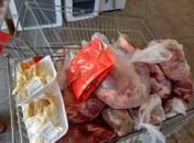 Alimentos apreendidos