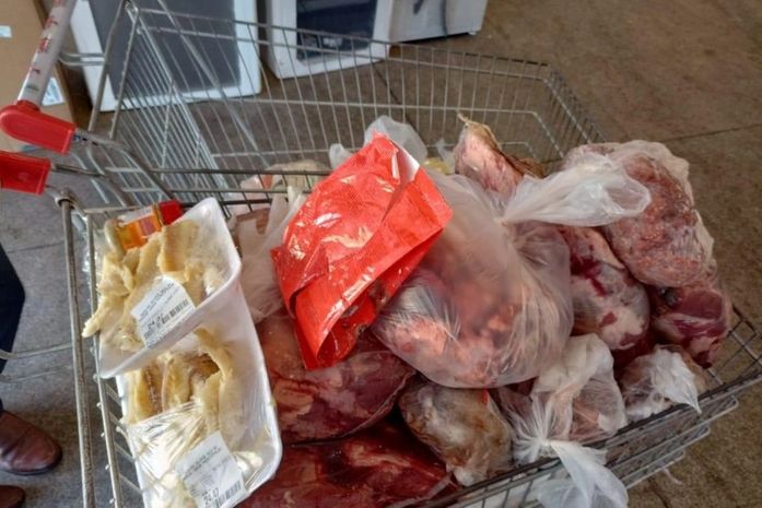 Alimentos apreendidos