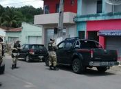 Forças policiais fazem saturação em Mata Grande