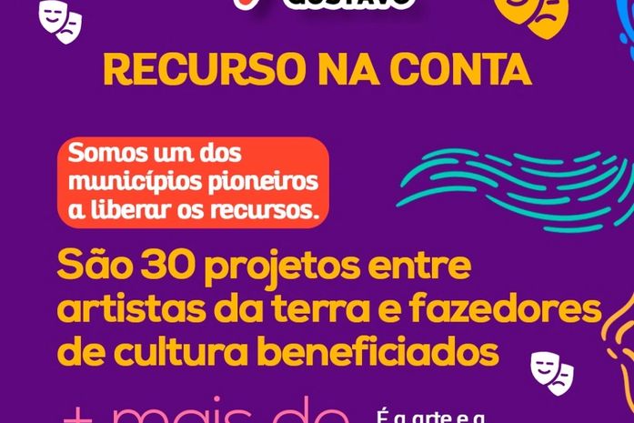 Prefeitura de Branquinha libera pagamento de recursos da Lei Paulo Gustavo