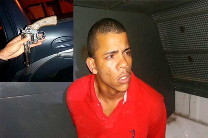 Carlos Henrique, o "Dodô", foi autuado em flagrante