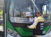 Após acidente com idosa, prefeitura retira ônibus de circulação