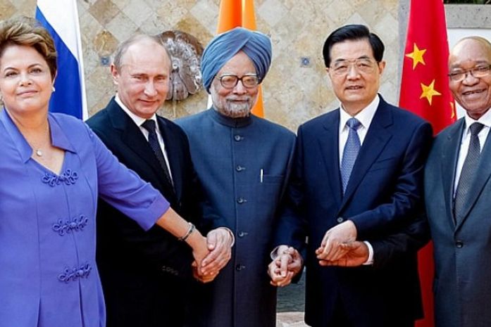 Líderes dos Brics reunidos em 2012