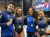 Brasil fecha Copa do Mundo de ginástica com mais cinco pódios