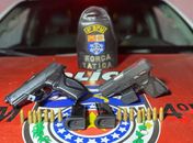 PM apreende 20 armas de fogo durante a primeira semana de Março em AL