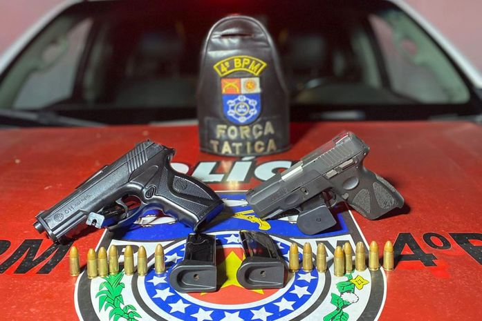 PM apreende 20 armas de fogo durante a primeira semana de Março em AL