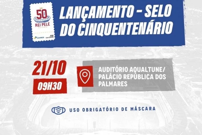 Comemoração do Cinquentenário do Rei Pelé começa nesta quarta-feira (21)