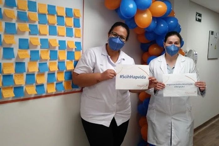Hospitais do Sistema Hapvida promovem ação sobre higiene das mãos