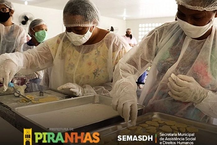 Prefeitura de Piranhas: Oficina leva empoderamento feminino através da gastronomia