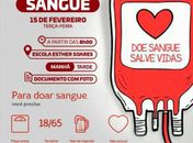 Secretaria de Saúde de São Miguel dos Campos, em parceria com Hemoal, realizará campanha para Doação de Sangue 
