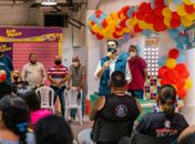 Prefeito JHC comemora com comerciantes nove anos do Shopping Popular