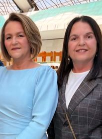 Marluce Caldas e Fátima Canuto