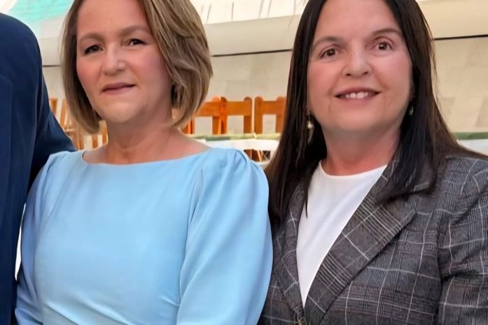 Marluce Caldas e Fátima Canuto