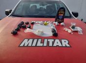 Crack, maconha e cocaína: ação da PM resulta na apreensão de drogas em Maceió