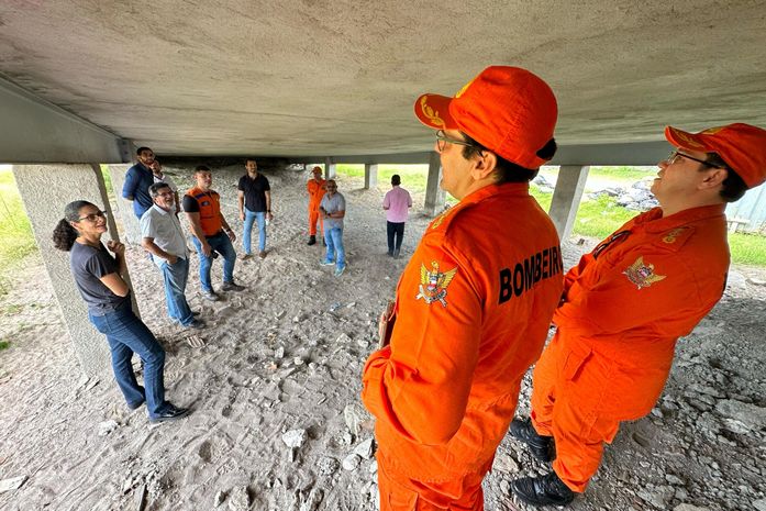 Vistoria garante segurança e confirma celeridade nas obras do estádio Rei Pelé