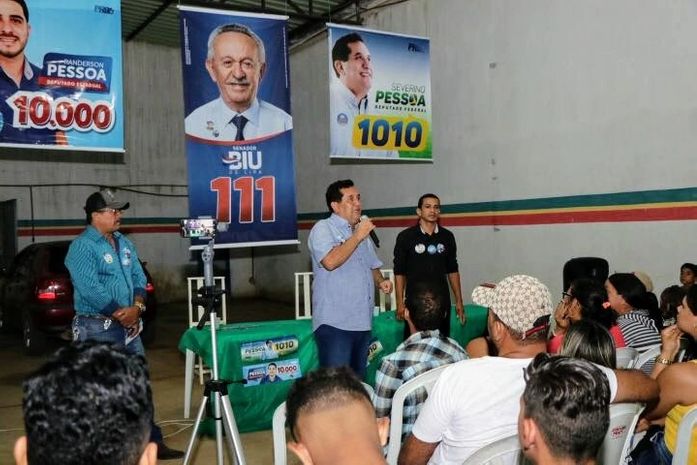 Em encontro com marchantes Severino Pessoa pede votos para Biu de Lira