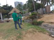 Fiscais da Sedet foram mancha escura na praia de Ponta Verde