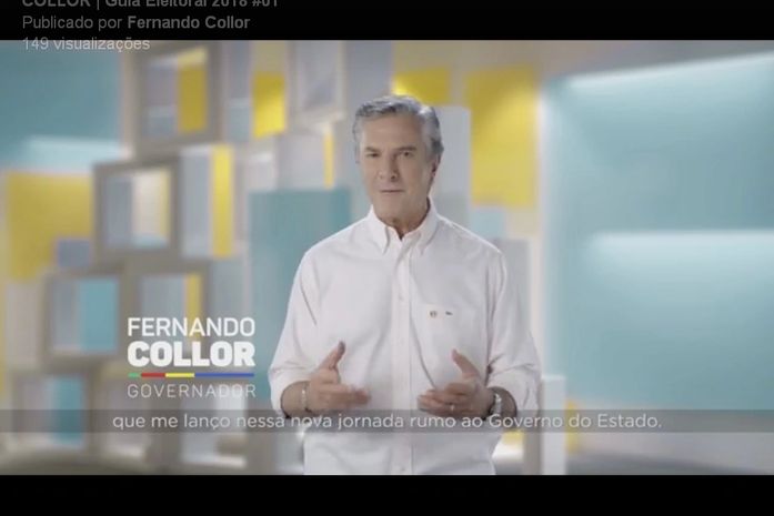 Fernando Collor no guia eleitoral
