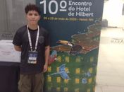 Aluno da rede pública de São Miguel dos Campos participou de Encontro com medalhistas da Olimpíada Brasileira de Matemática  