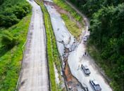 Renan Filho fala sobre obra para normalizar fluxo de veículos na BR-101: “recomposição da pista”
