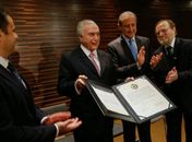 Temer diz que pegou país no século 20 e entrega no século 21