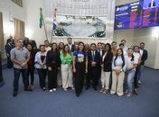 Estudantes de Direito participam de imersão na Assembleia Legislativa guiados pela Deputada Gabi Gonçalves