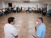 Marcelo Palmeira conduz reunião com pré-candidatos a vereador